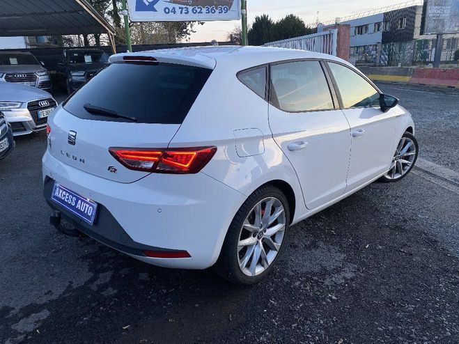 Seat Leon 2.0 TDI 150 Start/Stop FR DSG6 Blanche de 2015