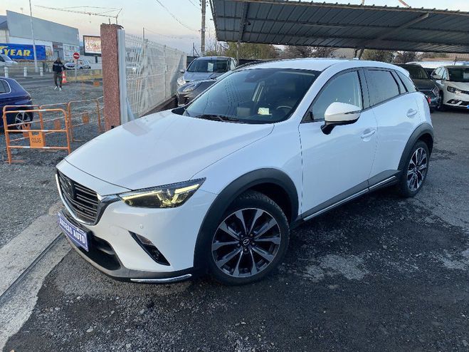 Cliquer pour voir la photo suivante Mazda Cx 3 1.8L Skyactiv-D 115 4x4 Selection Blanche de 2019