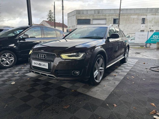 Audi A4 Allroad QUATTRO V6 3.0 TDI 245 DPF Ambition Luxe Marron Fonc de 2012