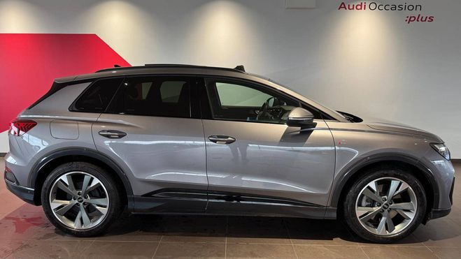 Audi Q4 E-Tron 40 204 ch 82 kWh S line Gris de 2022