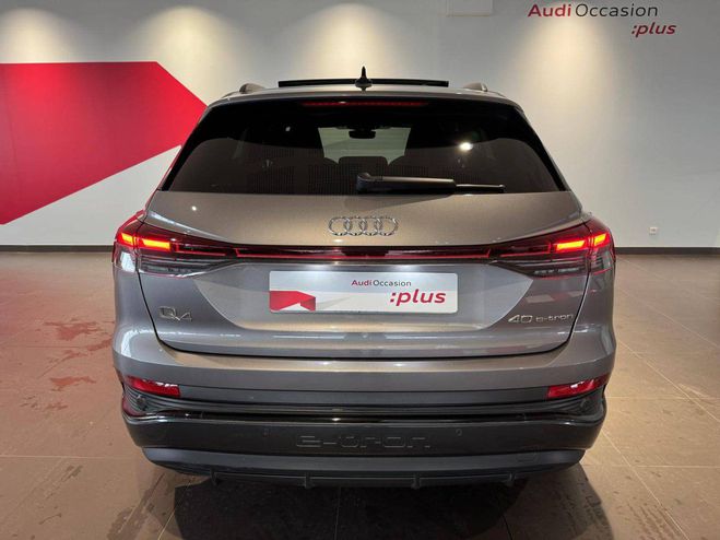 Audi Q4 E-Tron 40 204 ch 82 kWh S line Gris de 2022