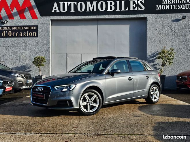 Cliquer pour voir la photo suivante Audi A3 Superbe tdi cuir toit ouvrant 1°main 604 Gris de 2019