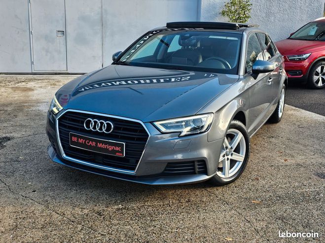 Audi A3 Superbe tdi cuir toit ouvrant 1main 604 Gris de 2019
