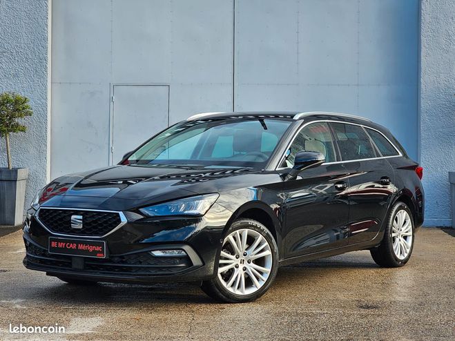 Cliquer pour voir la photo suivante Seat Leon ST Superbe 150cv 2021 1°main 48272kms Noir de 2021