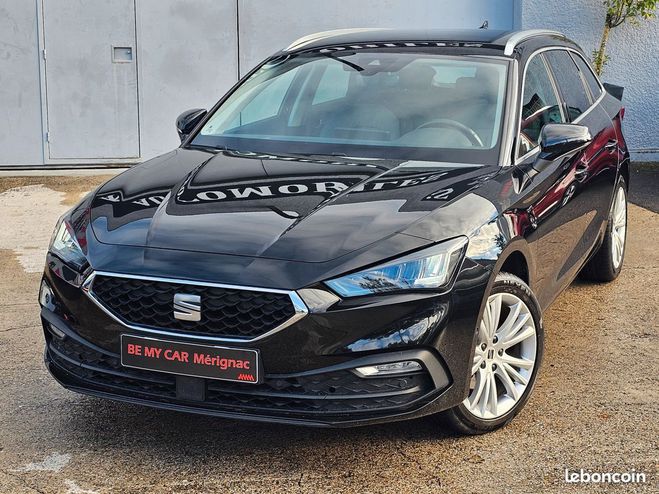 Seat Leon ST Superbe 150cv 2021 1main 48272kms Noir de 2021