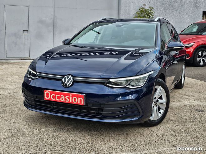 Volkswagen Golf Superbe 8 sw 2.0l tdi dsg7 2021 1main Bleu de 2021