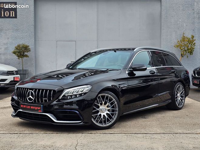 Cliquer pour voir la photo suivante Mercedes Classe C Superbe c63 amg sw 476cv 28403 kms parfa Noir de 2019
