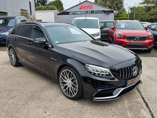 Mercedes Classe C Superbe c63 amg sw 476cv 28403 kms parfa Noir de 2019