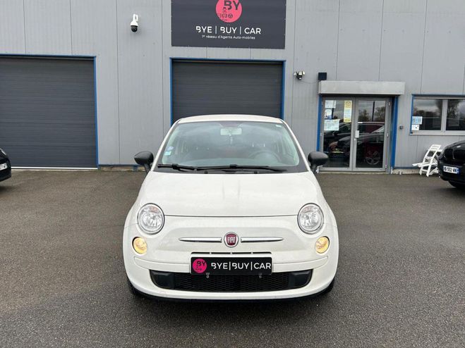 Fiat 500 1.2i 69CH BVM Pop ENTRETENUE TBE PNEUS N BLANC de 2013