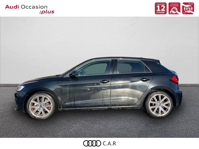 Audi A1 Sportback 30 TFSI 110 ch S tronic 7 Adva Noir de 2022