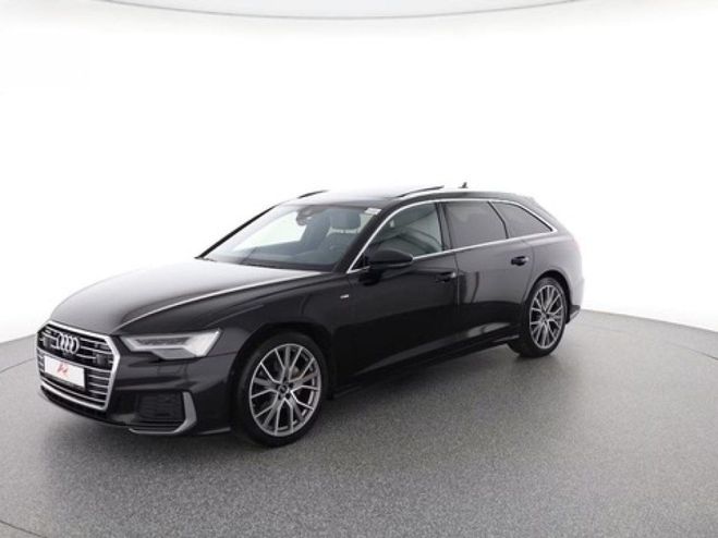 Cliquer pour voir la photo suivante Audi A6 Avant Quattro 2.0 40 TDI - 204 - BV S-tr Noir Mythic métallisé de 2021