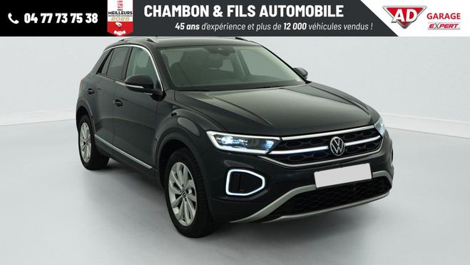 Cliquer pour voir la photo suivante Volkswagen T Roc 1.5 TSI EVO 150 Start Stop DSG7 Style Noir de 2022
