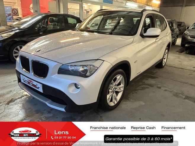 BMW X1 X DRIVE 118D 143 CH EDITION PREMIERE / 4 Blanc Verni de 2012