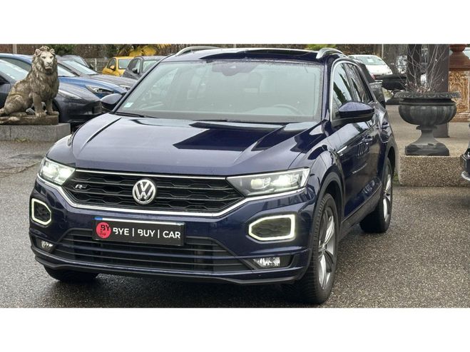 Cliquer pour voir la photo suivante Volkswagen T Roc 2.0 TDI - 150 - Start&Stop - BV DSG 7 R- BLEU FONCE de 2019