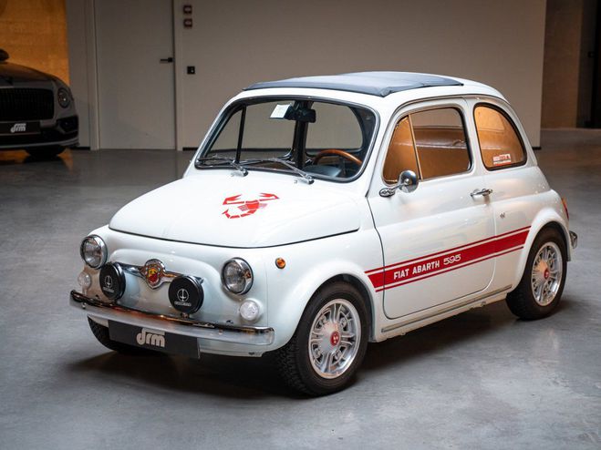 Abarth 595 Fiat Blanc de 1968