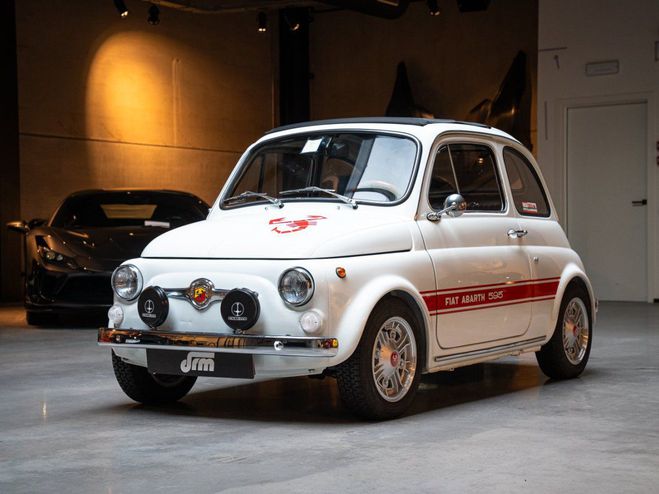 Abarth 595 Fiat Blanc de 1968