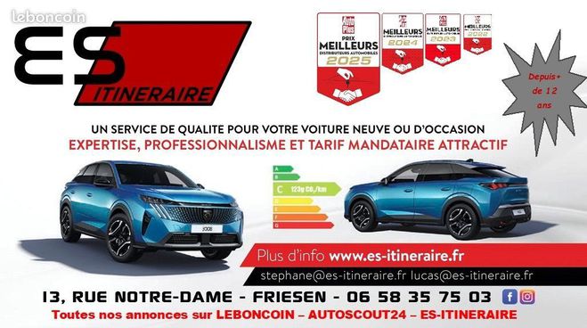 Citroen DS 3 CROSSBACK Ds3 Pure tech 130 eat8 So ch Bleu de 2020