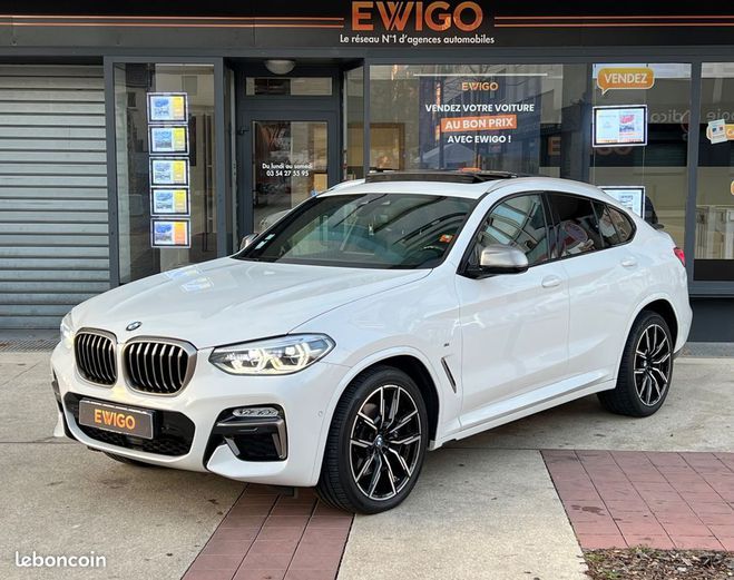 Cliquer pour voir la photo suivante BMW X4 m40d 3.0 326ch sport xdrive bva8 garanti Blanc de 2019