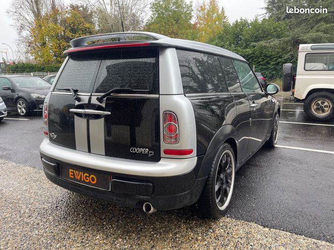 Mini Clubman (r55) 1.6 d 110ch pack chili   toit ouvr Noir de 2013