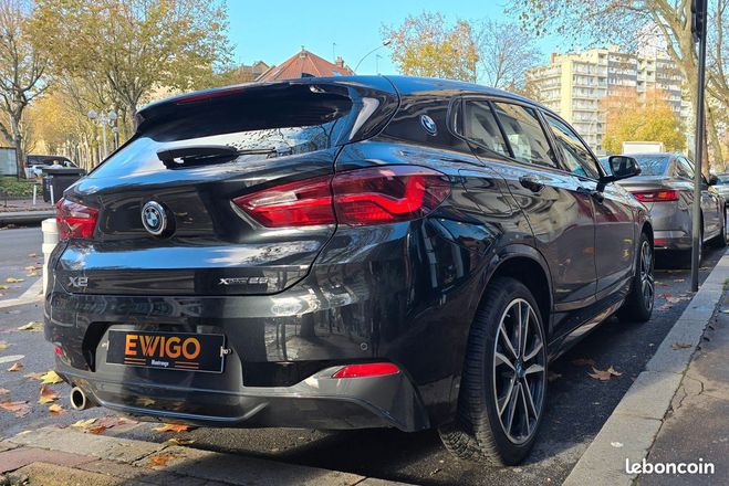 BMW X2 2.5 e 220h 125 phev hybrid m-sport xdriv Noir de 2022