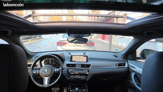 BMW X2 2.5 e 220h 125 phev hybrid m-sport xdriv Noir de 2022
