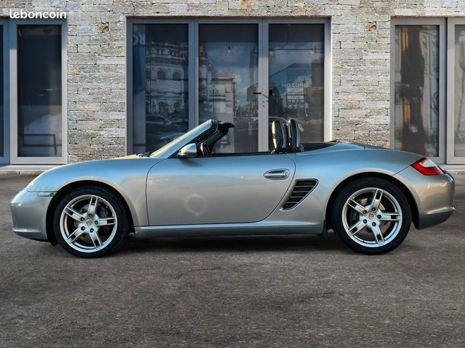 Porsche Boxster 2.7 240ch 987 options    chrono full cui Gris de 2006