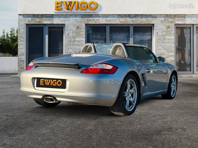 Porsche Boxster 2.7 240ch 987 options    chrono full cui Gris de 2006