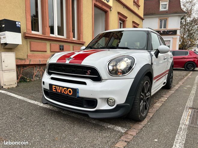 Mini Countryman 2.0 sd 143 cooper john works all4 radar  Blanc de 2014