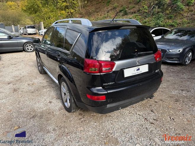 Peugeot 4007 2.2 HDi 156cv Fline 7 places Noir de 2009
