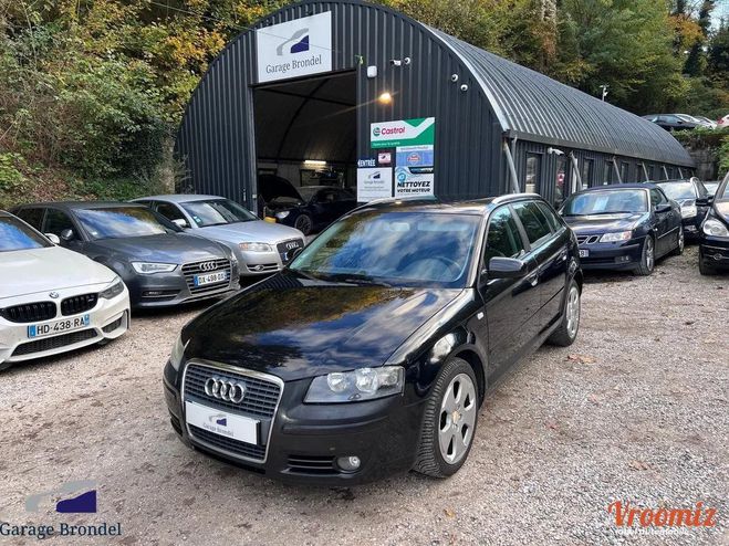 Cliquer pour voir la photo suivante Audi A3 Sportback 1.9 TDi 105cv Ambiente 2ème Ma Noir de 2007