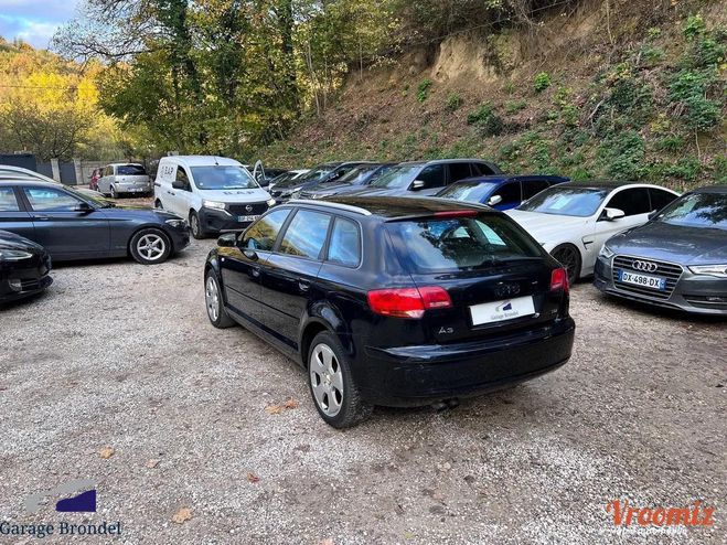 Audi A3 Sportback 1.9 TDi 105cv Ambiente 2me Ma Noir de 2007