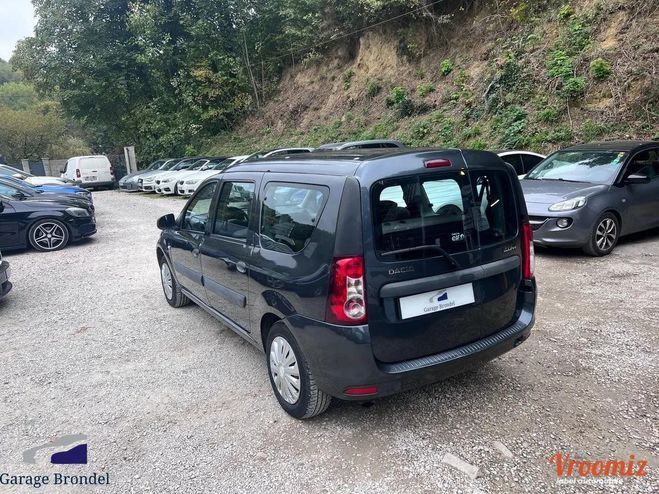 Dacia Logan MCV 1.6 i 84cv 1re Main 7pl Gris de 2012