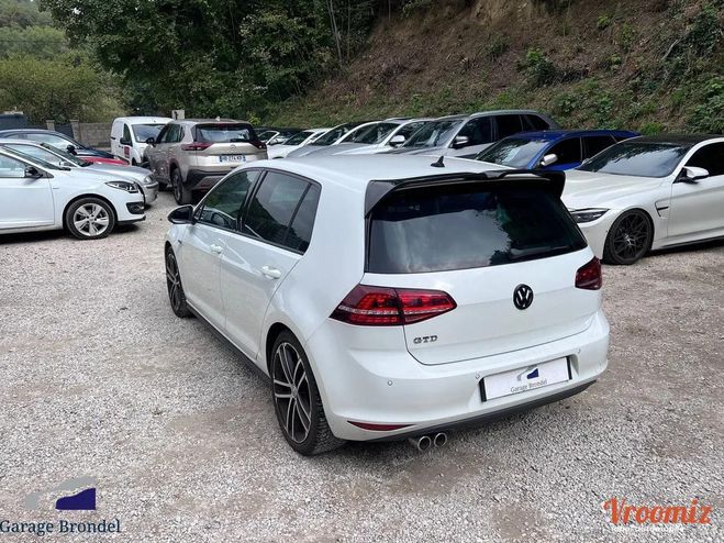 Volkswagen Golf VII GTD 2.0 TDi 184 cv BlueMotion Tech Blanc de 2014