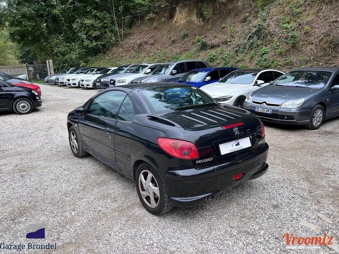 Peugeot 206 CC 1.6i 16V 110 cv Noir de 2003