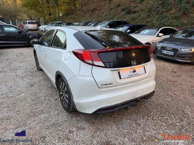Honda Civic 1.6 DTEC 120cv Blanc de 2014