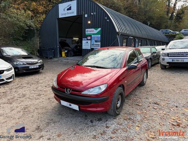Peugeot 206 1.4i 75cv Pack Clim 3me Main Rouge de 2000
