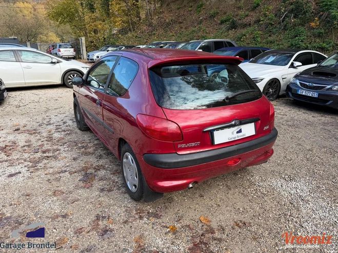 Peugeot 206 1.4i 75cv Pack Clim 3me Main Rouge de 2000