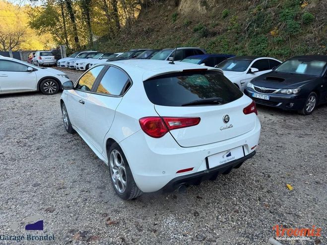 Alfa romeo Giulietta 1.4i TB 170cv Sprint BVA Blanc de 2016