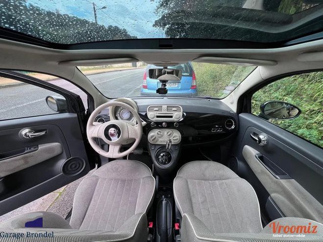 Fiat 500 1.2 i 69cv BVA Lounge Noir de 2011