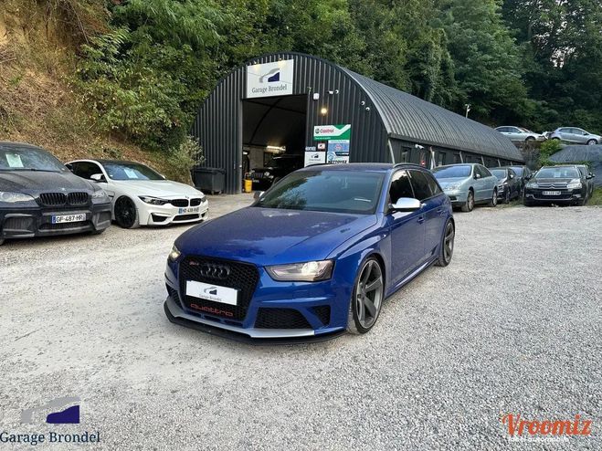 Cliquer pour voir la photo suivante Audi RS4 Avant (B8) 4.2 FSi V8 450cv Quattro S-Tr Bleu de 2013