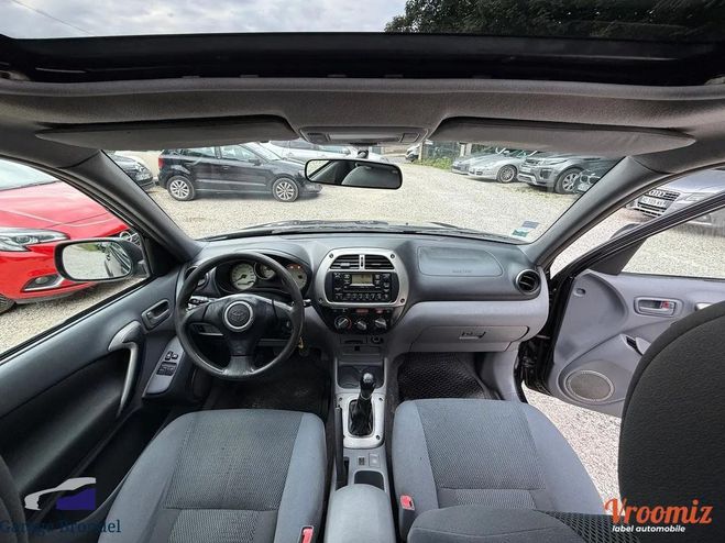 Toyota RAV 4 Rav-4 II 2.0 VVT-i 4WD 150cv 3 Portes Noir de 2001