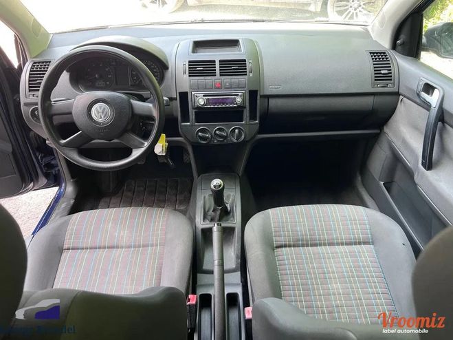 Volkswagen Polo IV 1.2 i 64cv Trendline Phase 2 Bleu de 2005