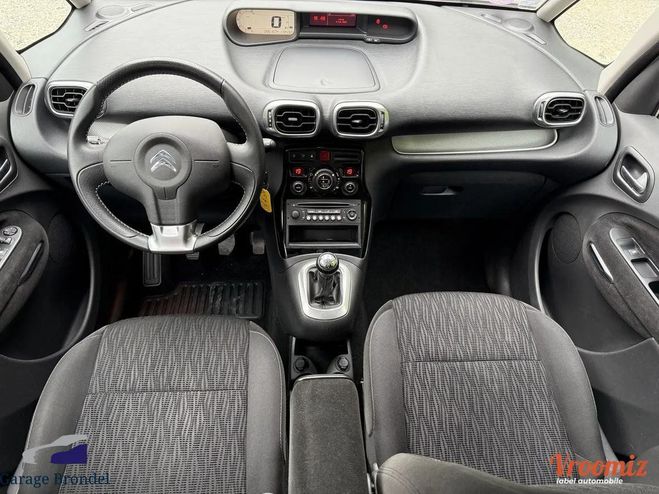 Citroen C3 Picasso 1.2i 110cv Exclusive 1re main Blanc de 2015