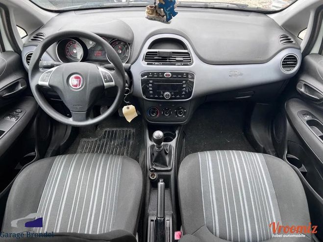 Fiat Punto Evo 1.2i 69cv Active 2me Main Phase 2 Blanc de 2011