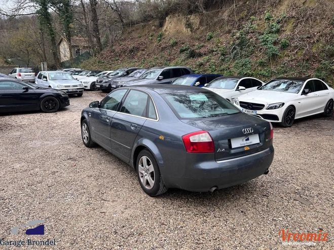 Audi A4 1.8 T 160cv BVA 3me Main Gris de 2002