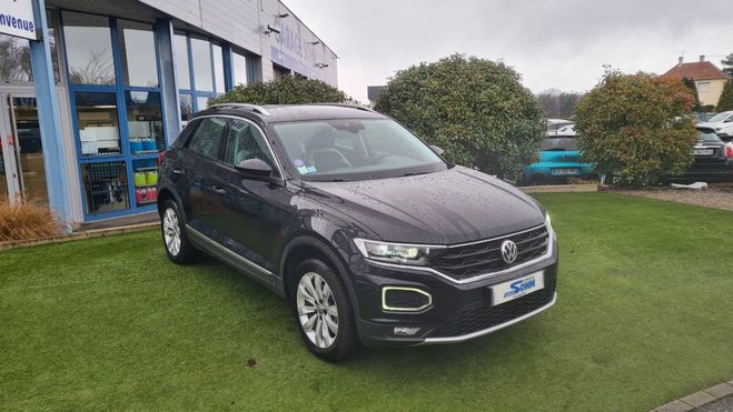Cliquer pour voir la photo suivante Volkswagen T Roc 1.5 TSI EVO 150CH CARAT EXCLUSIVE DSG7 E Noir de 2019