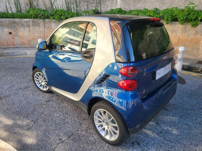 Smart Fortwo COUPE 71CH MHD PASSION SOFTOUCH Bleu F de 2010
