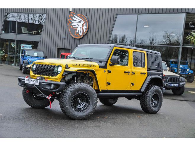 Jeep Wrangler 2.0i T - 272 BVA 4x4 2019 Unlimited Saha JAUNE de 2019