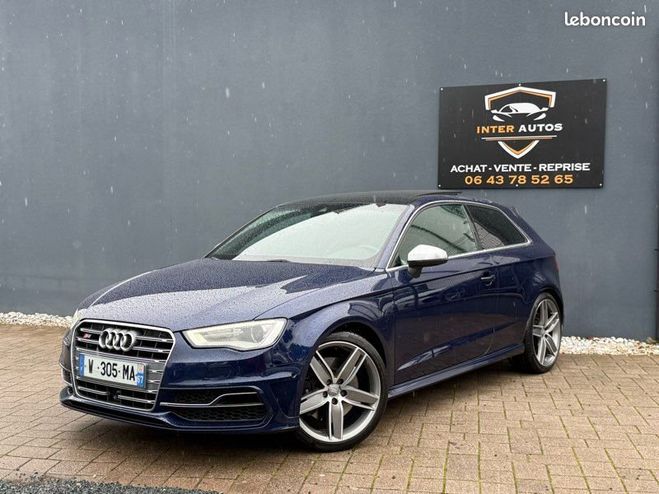 Audi S3 Quattro 300ch Bleu de 2014