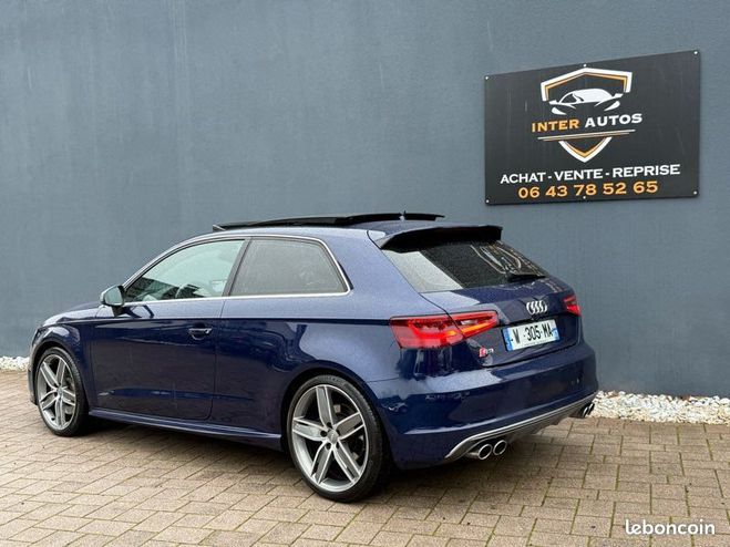 Audi S3 Quattro 300ch Bleu de 2014